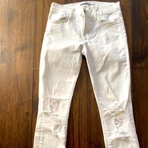 Jband skinny jeans in white
